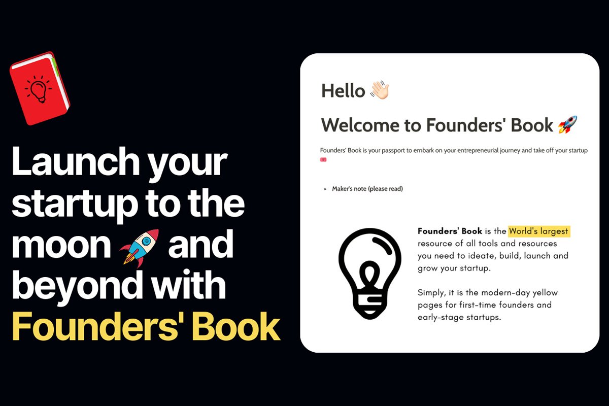 Originate up your industry on the valid foot with the Founders’ Ebook, simply $seventy nine
