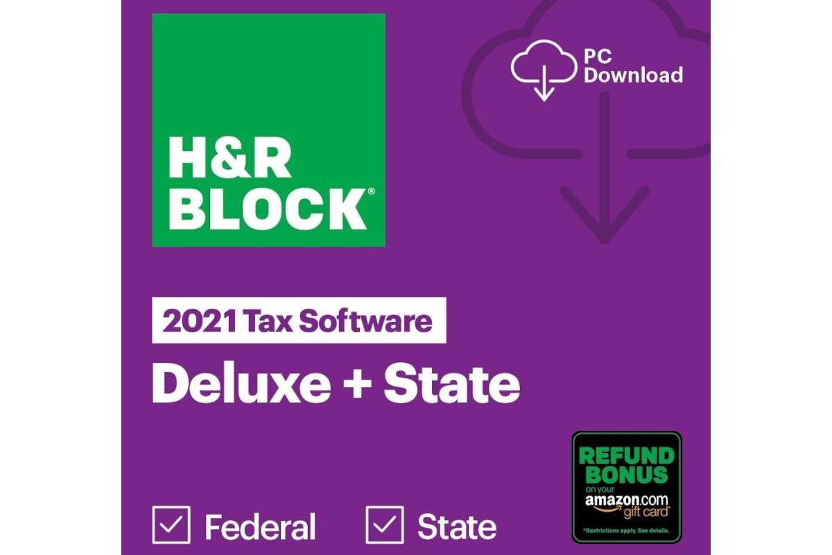 File your taxes on time with H&R Block Deluxe and Stammer for $33