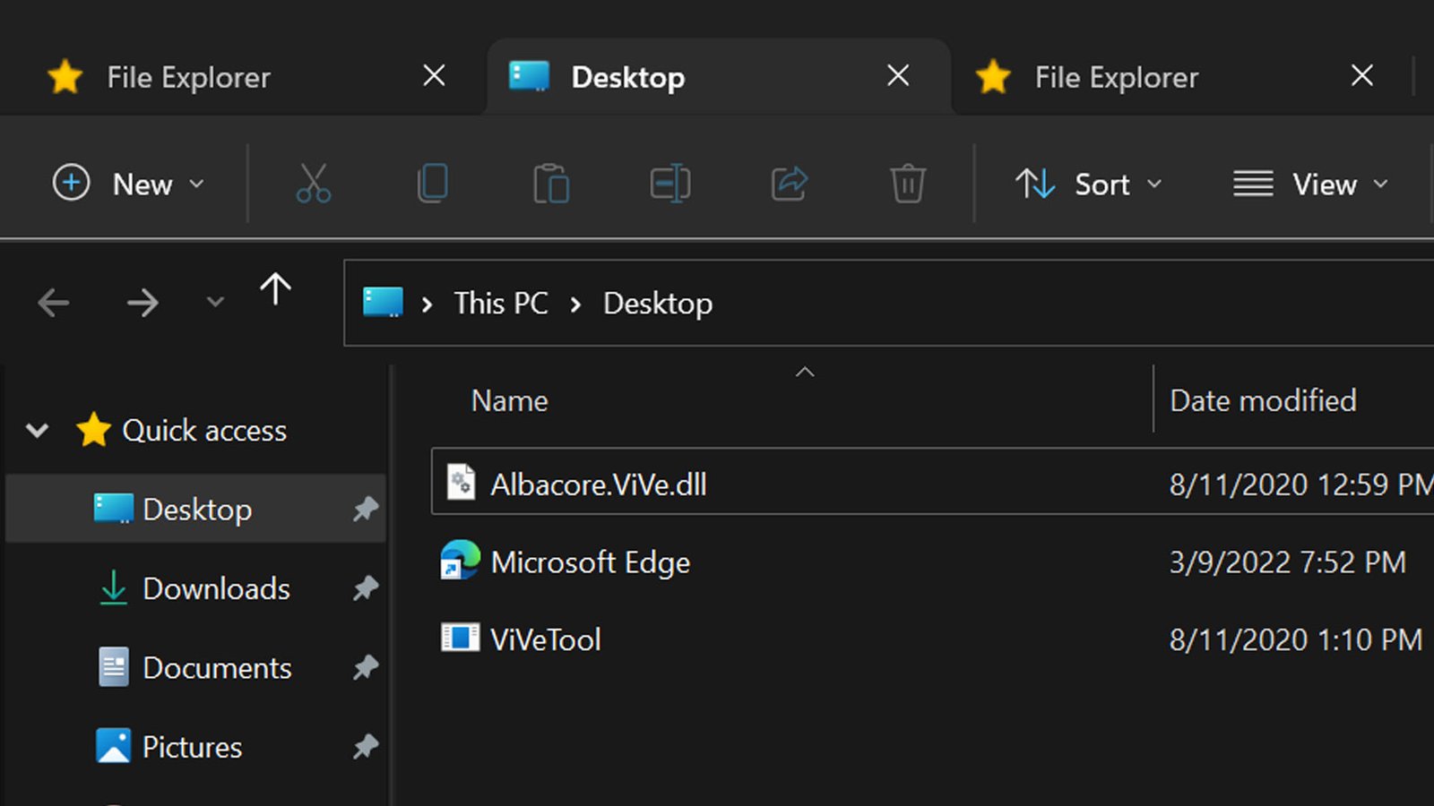 Within the crash! File Explorer tabs found hiding in recent Windows 11 preview