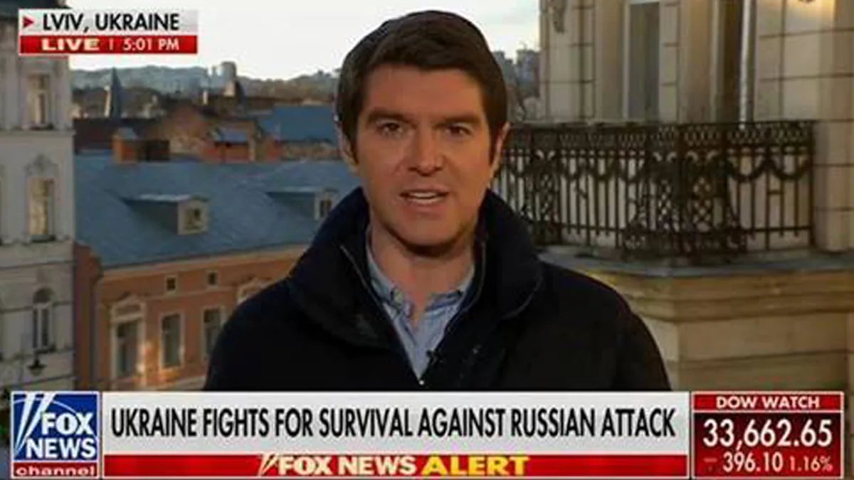 Fox Files’ Benjamin Hall Says He’s ‘Damn Fortunate’ in First Update About Accidents He Suffered in Ukraine