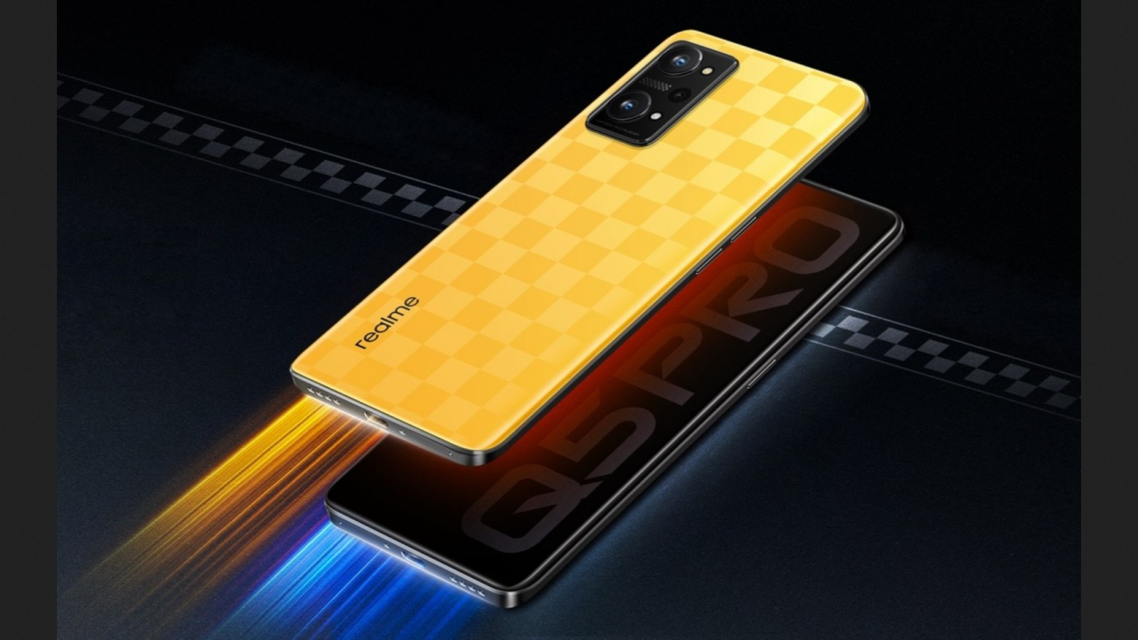 The Realme Q5 Legit is the arena’s first checkered-flag smartphone