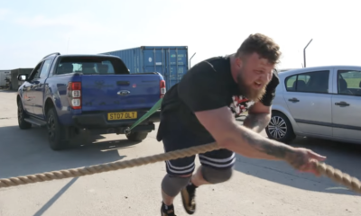 Look the Reigning World’s Strongest Man Pull a 5,000-Pound Truck