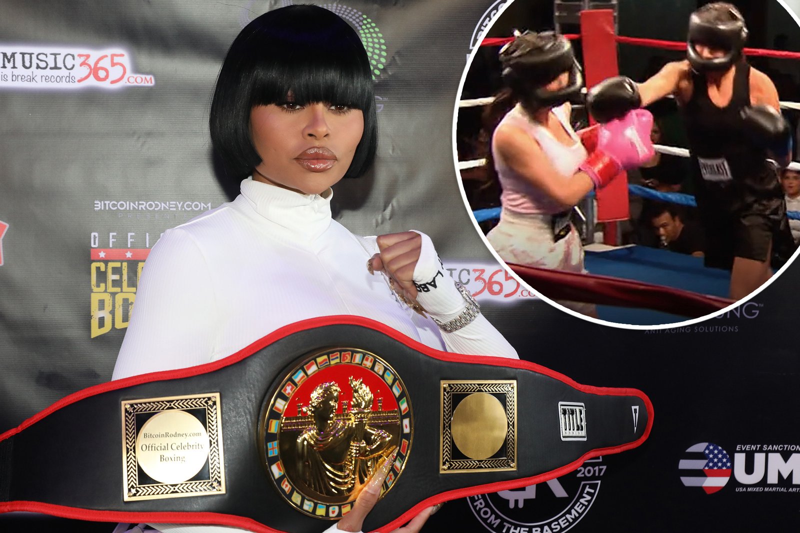 Blac Chyna ‘smiled’ when she teamed up with boxer who ‘beat Kim Kardashian’