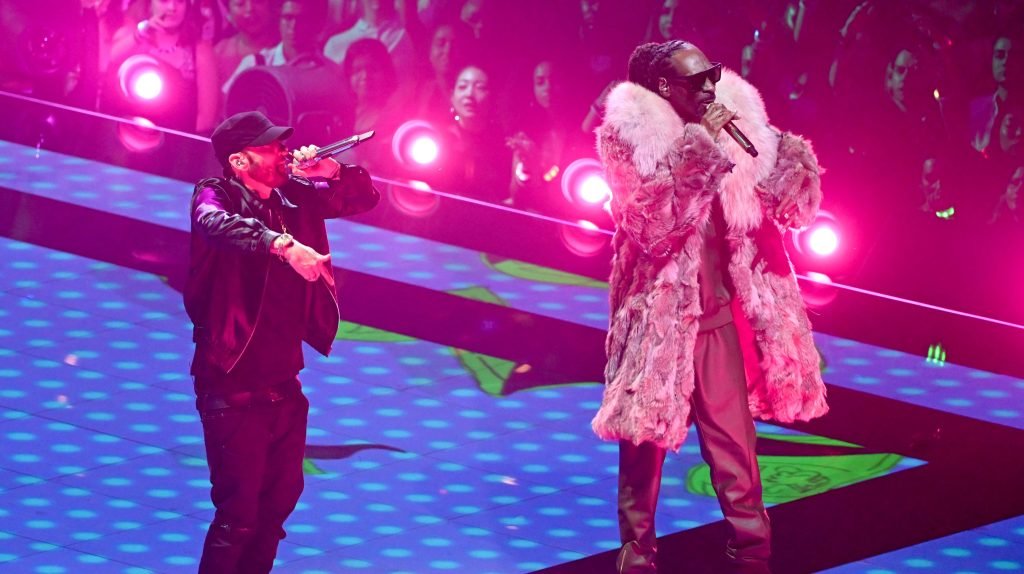 Eminem And Snoop Dogg Hit The Metaverse For 2022 MTV VMAs Efficiency