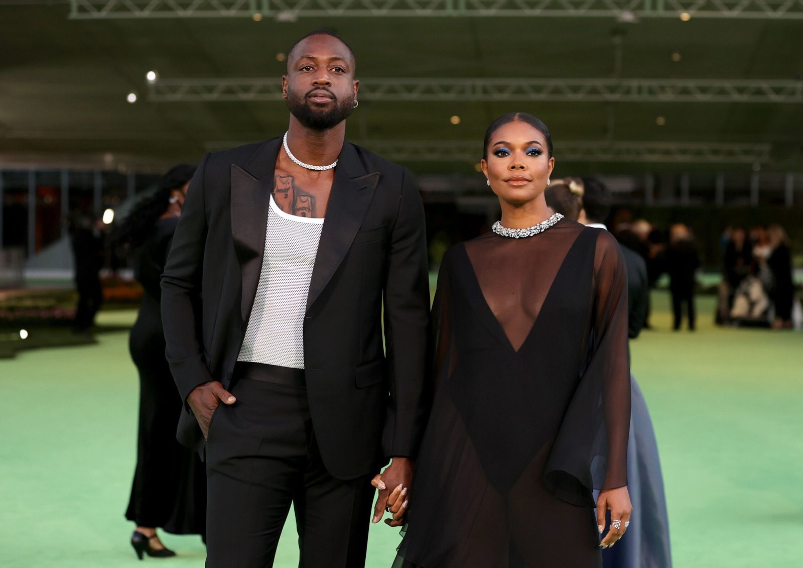Gabrielle Union and Dwyane Wade ‘Mesh’ in Matching Survey-By means of Ensembles