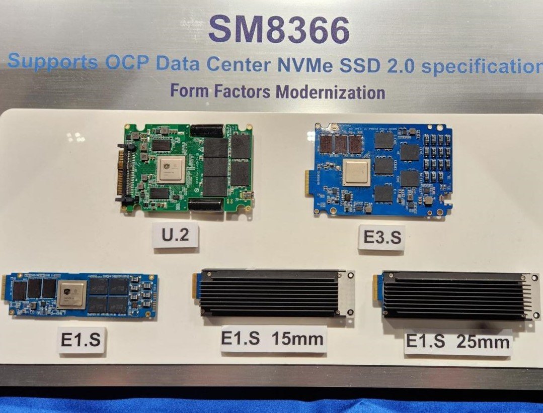 KIOXIA demos Silicon Circulate SM8366 PCIe 5.0 SSD controller with 13.6 GB/s be taught speeds and 3.4 million random IOPS