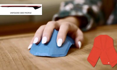 This origami Bluetooth mouse folds down to excellent 4.5mm
