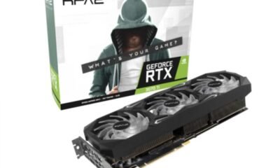 KFA2 GeForce RTX 3070 Ti SG desktop graphics card in overview: Ampere is serene handsome mid-differ