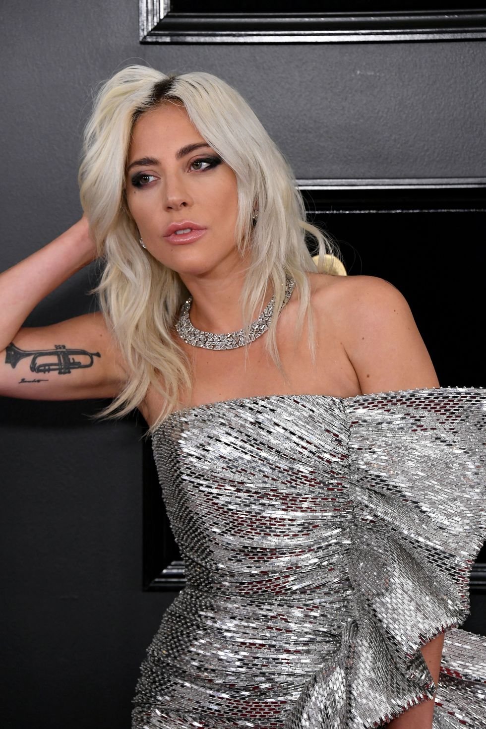 Girl Gaga True Dropped a Topless, No-Makeup, Unfiltered Selfie