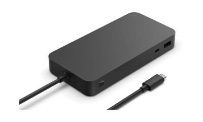 Microsoft’s recent Surface Thunderbolt 4 Dock ditches tradition