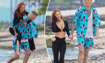 Detect photos of Machine Gun Kelly and Megan Fox reuniting in Hawaii 