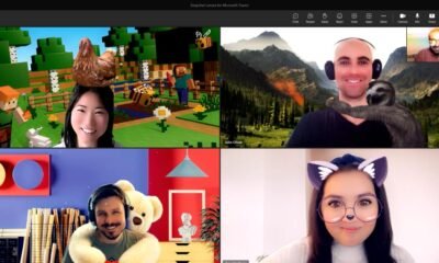 Microsoft Teams adds Snapchat AR Lenses to video chats