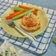 Buffalo Salmon Salad English Cakes