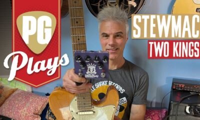 StewMac Two Kings Boost Pedal Demo